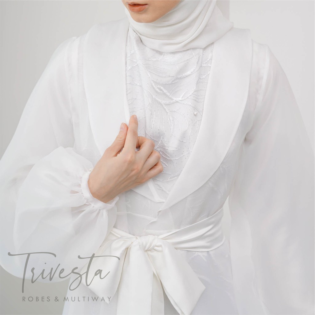 Aurora Hijab Robe Collection -KIMONO ROBE PENGANTIN BERHIJAB HIJAB RECOMENDED