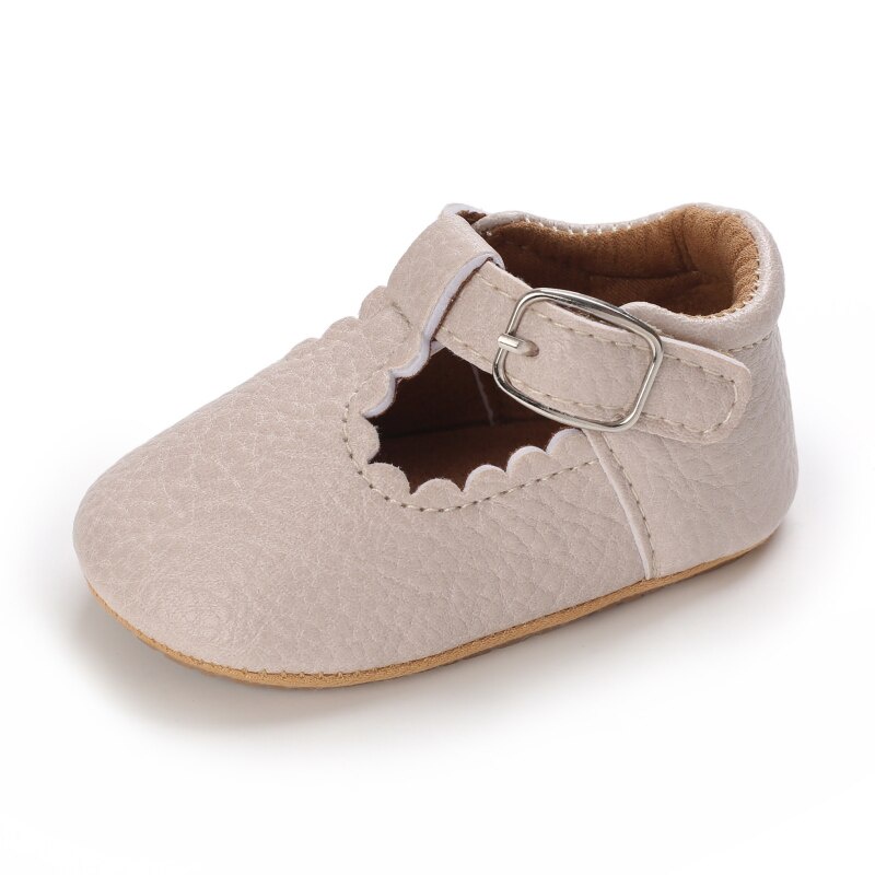 Sepatu Bayi Prewalker Perempuan Umur 0 - 12 Bulan Sepatu Casual Anak Bayi Perempuan Baby Prewaker Shoes Cewek Murah Umur 0 - 14 Bulan, umur 1 Tahun 0 - 6 Bulan Krem AK 14