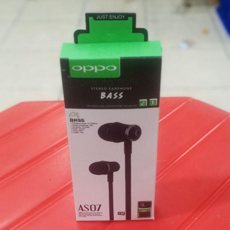 PROMO!!! Hf Handsfree Headset Branded AS07 Bass Murah Meriah