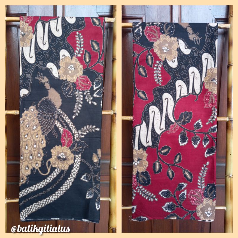 Kain Batik Pekalongan Jarik Kebaya Set Couple Kain Batik Meteran Katun