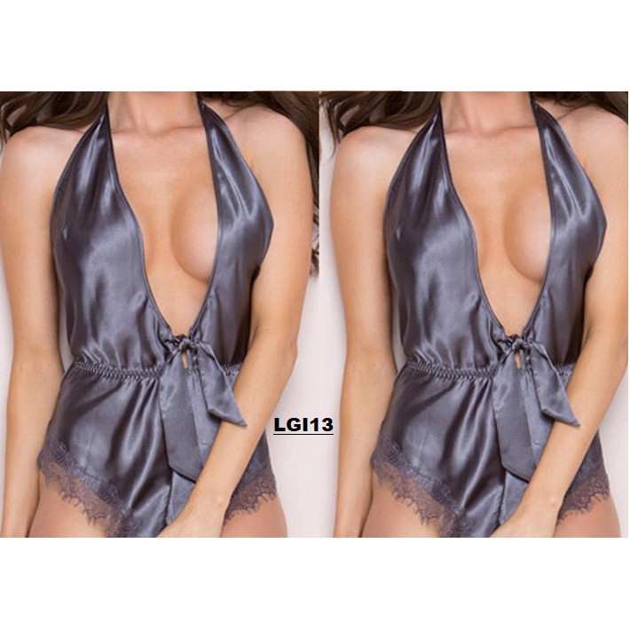 Lingerie Baju Tidur Sexy Babydoll Terusan Celana LGI