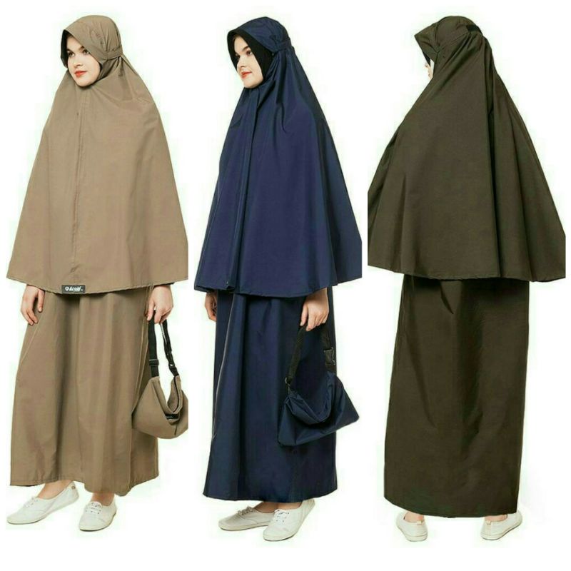 Jas Hujan Acold Gamis Muslimah Syar'i untuk Akhwat Syari