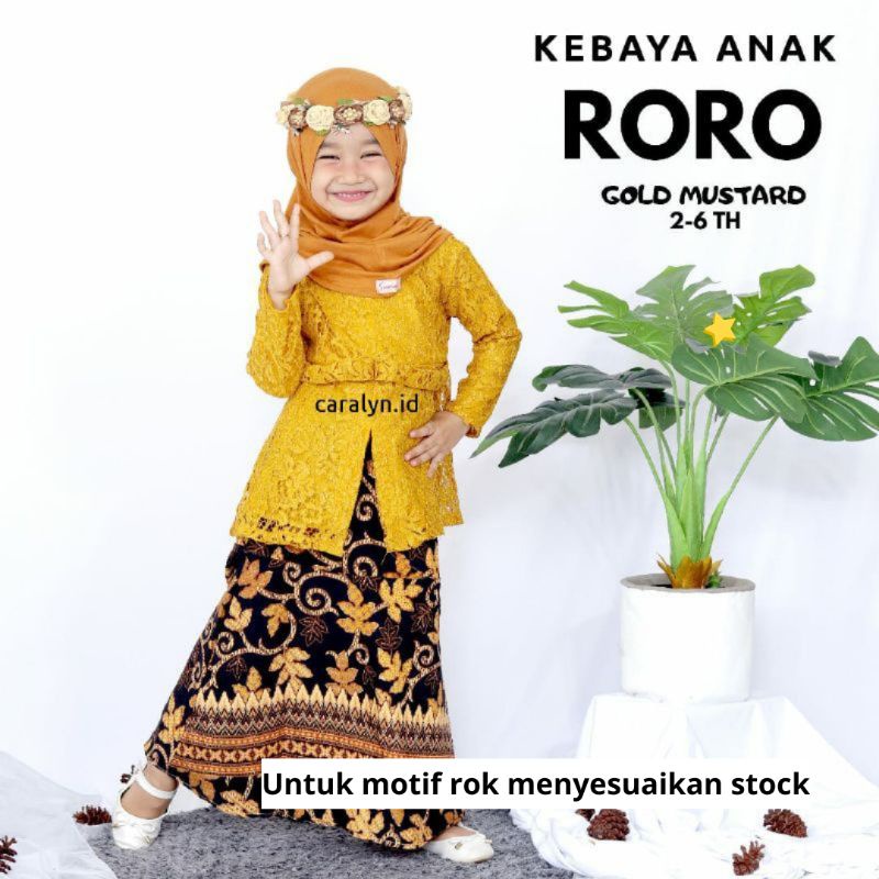 KEBAYA ANAK PEREMPUAN BRUKAT PANJANG SHIREEN (BISA COD)