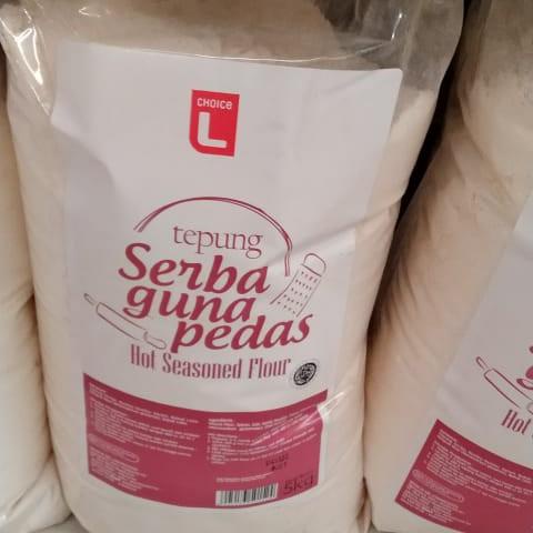 

Tepung Tepung Serba Guna Pedas Bumbu Hot Seasoned Flour Choice L 5Kg