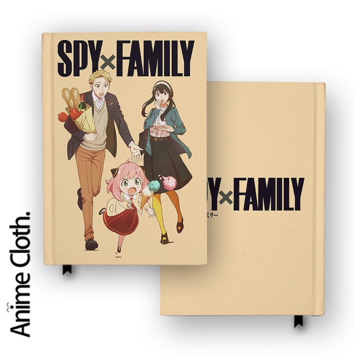 

Buku Catatan Notebook Anime Spy X Family Forger Trio Agenda Diary Jurnal Custom Hardcover