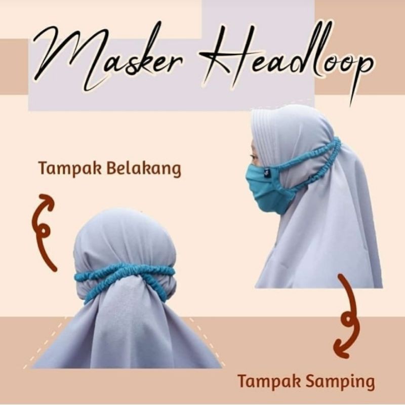 Jual MASKER HEADLOOP | Shopee Indonesia