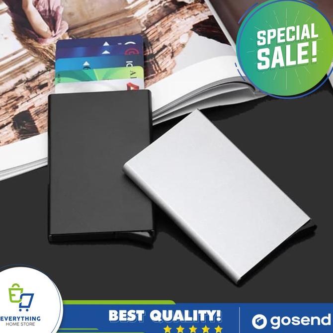 

Dompet Smart Wallet | Credit Card Holder Metal Anti RFID