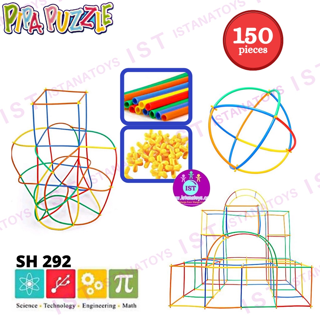 MWN Magic Straws isi 150 pcs- Straws and Connectors SH292