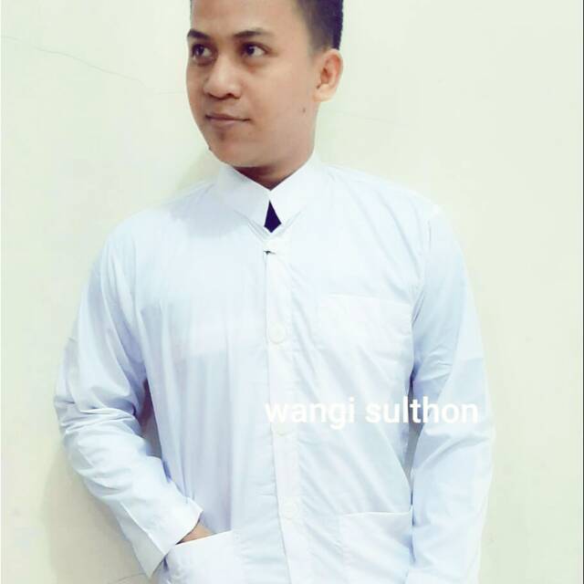 Baju koko/Koko haibah/Koko habaib/Koko kancing besar