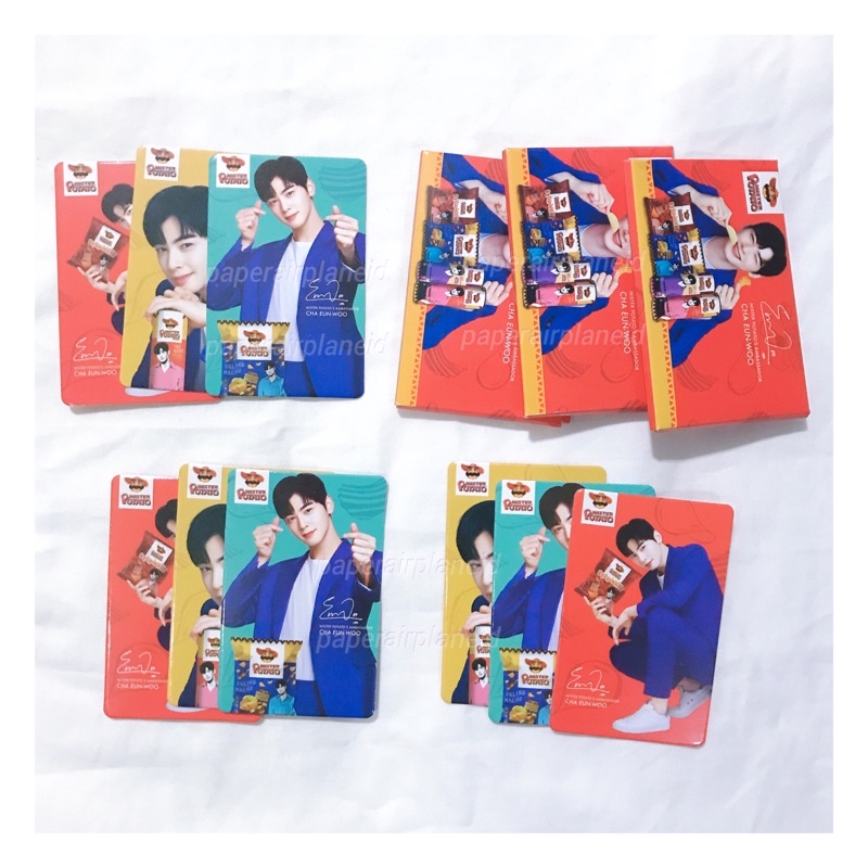 ASTRO EUNWOO PHOTOCARD PC X MISTER POTATO