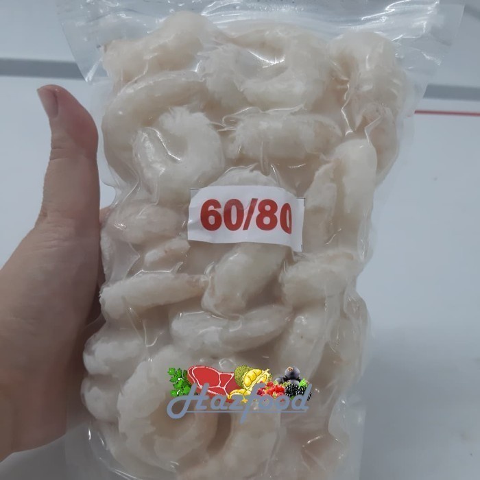 

DAGING UDANG 500 GRAM ukuran 60-80