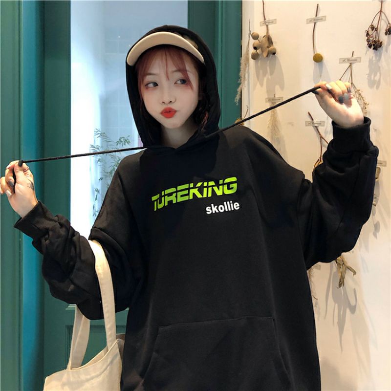 S - XXXXXL(6XL) Hoodie Tureking SKOLLIE Cyberpunk Bigsize Korean Women Jaket Skolli Sweater Jumbo OVERSIZE Harajuku Long Sleeve 5XL 4XL 3XL 2XL XL L M