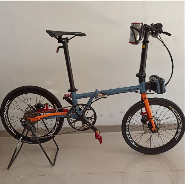 Preloved sepeda lipat pacific analog 3.0 mirip fnhon gust element troy