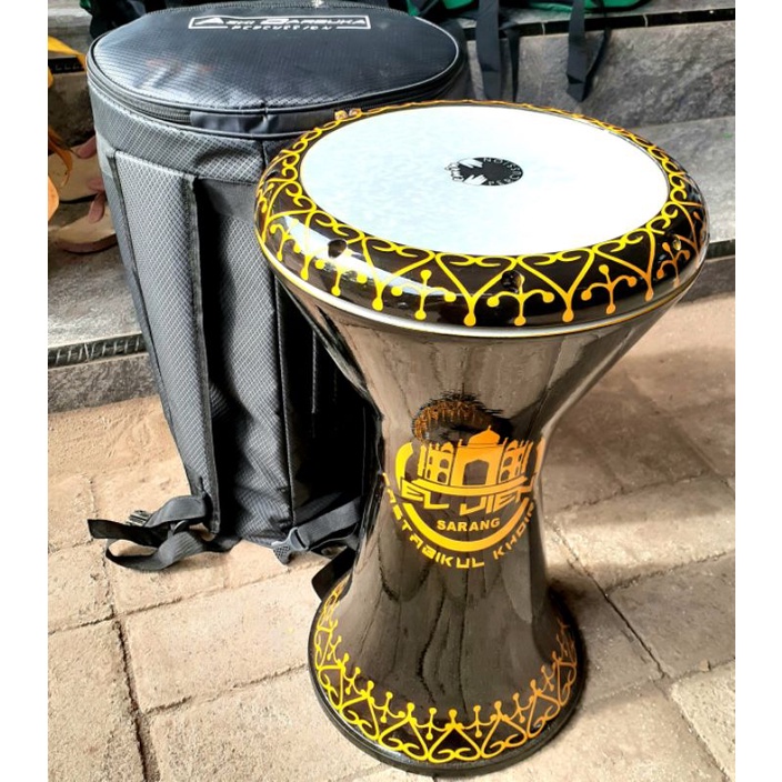 DARBUKA SOMBATI MOTIF 9INC FULSET  BISA REQUES LOGO MAJLIS