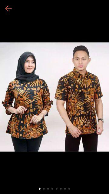 Maura Couple - Sania Ruffle Batik Couple Ori Ndoro Jowi Dnt Garansi Termurah Shopee -