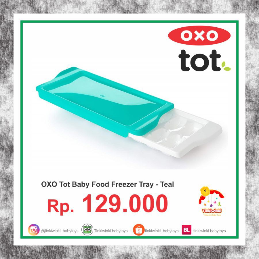 OXO Tot Baby Food Freezer Tray - Teal