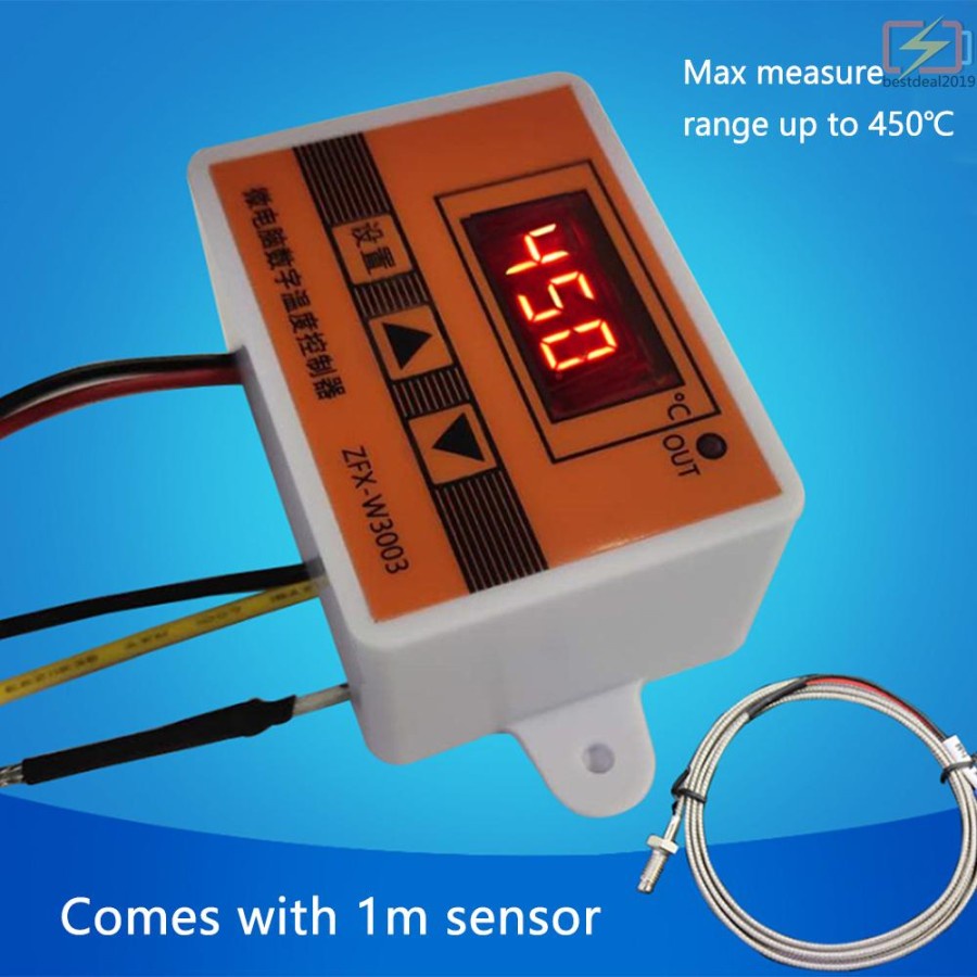 Thermostat 220V Microcomputer digital intelligent thermocouple W3003