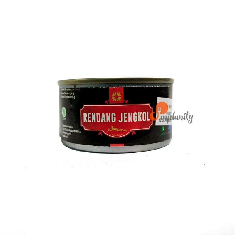 Rendang Jengkol Kaleng Khas Jejamuran Resto