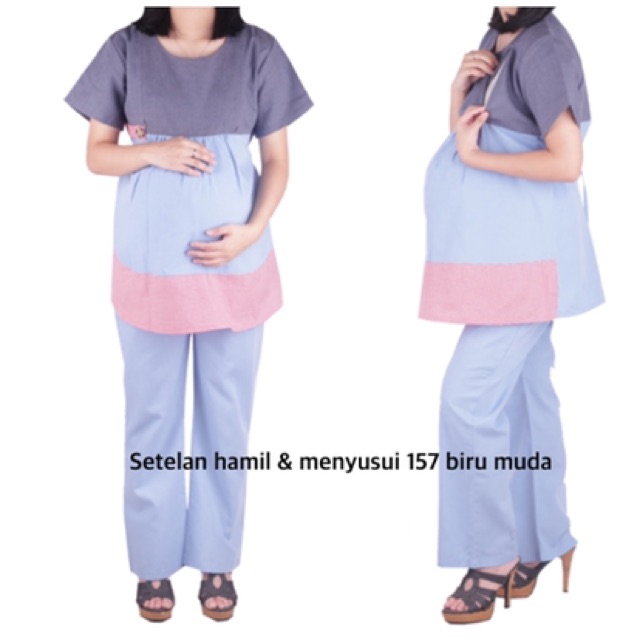 Setelan Hamil Menyusui 157 baju hamil