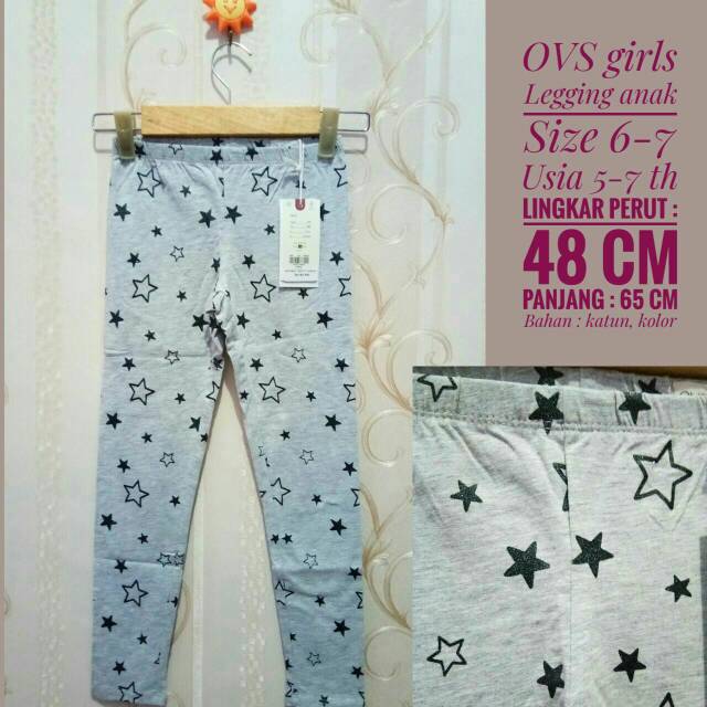 Celana anak OVS Legging Aop Glitter Girls