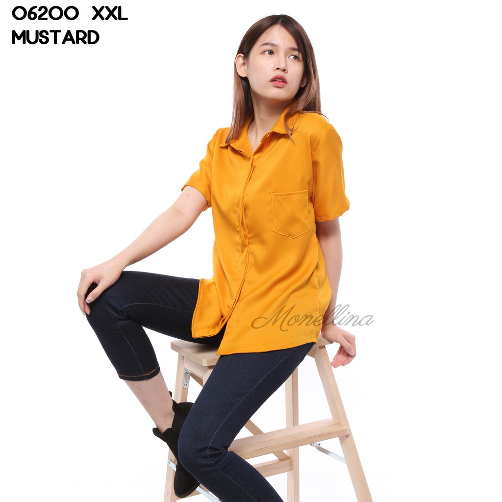 Monellina 06200 Baju  Blouse Atasan  XXL Jumbo Murah 