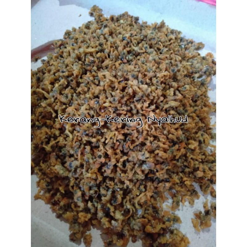 

Kerang crispy Camilan Kijing Goreng/Kupang remis