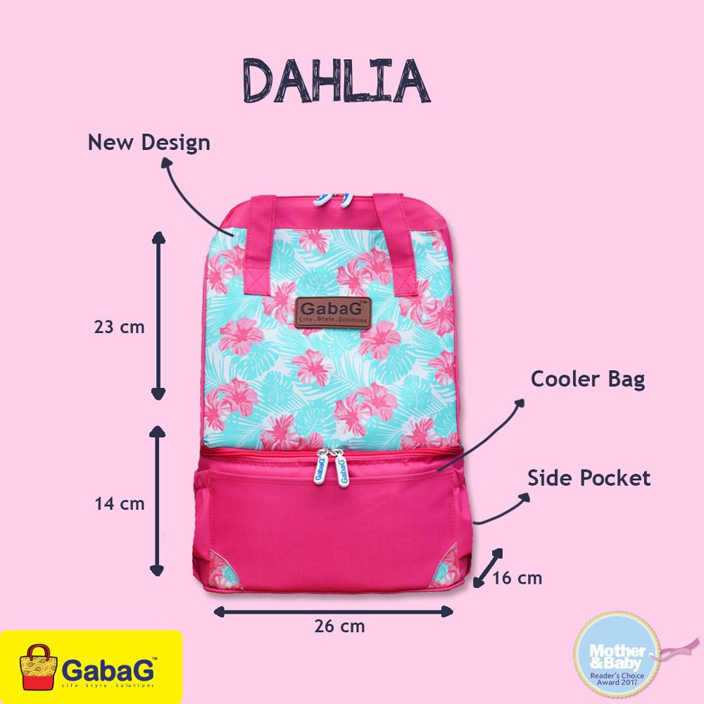 Gabag Cooler Bag Dahlia