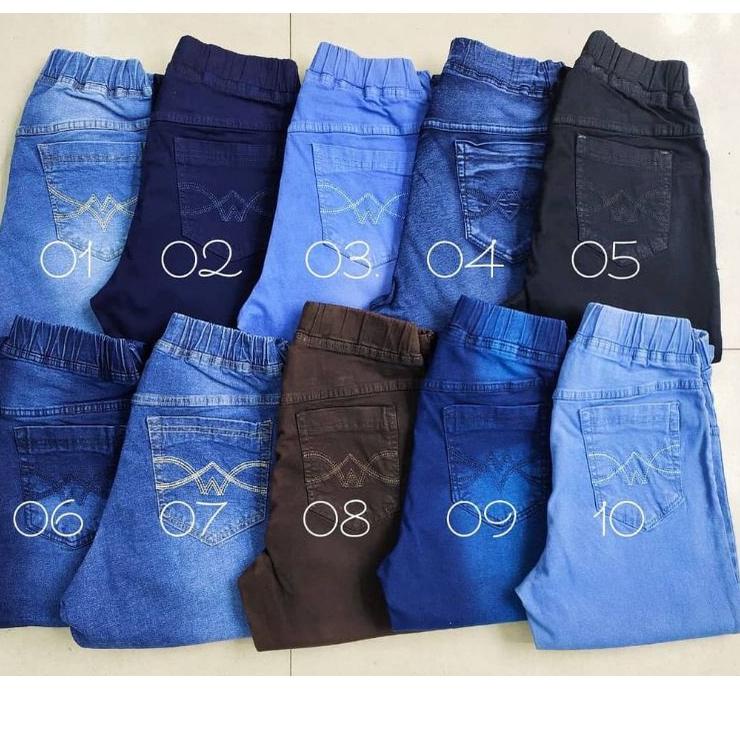 VIVO & YIU YIE JEANS/jegging jeans/jeans pinggang karet/jeans wanita/jeans import wanita/skinny jean