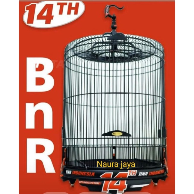 Kandang Sangkar Murai BnR PVC 14 th Free Cepuk PresCup