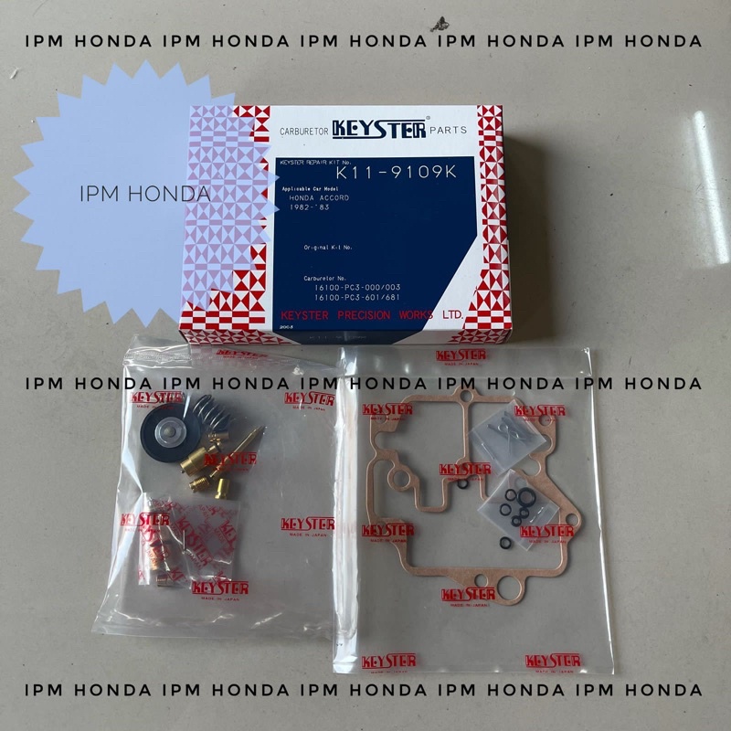 PC3 Repair Kit Paking Packing Karburator Carburator Honda Civic Wonder 1984 1985 1986 1987 16010 PC3