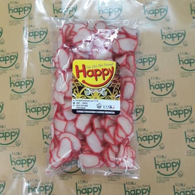 

BESTSELLER!Krupuk ikan tenggiri happy