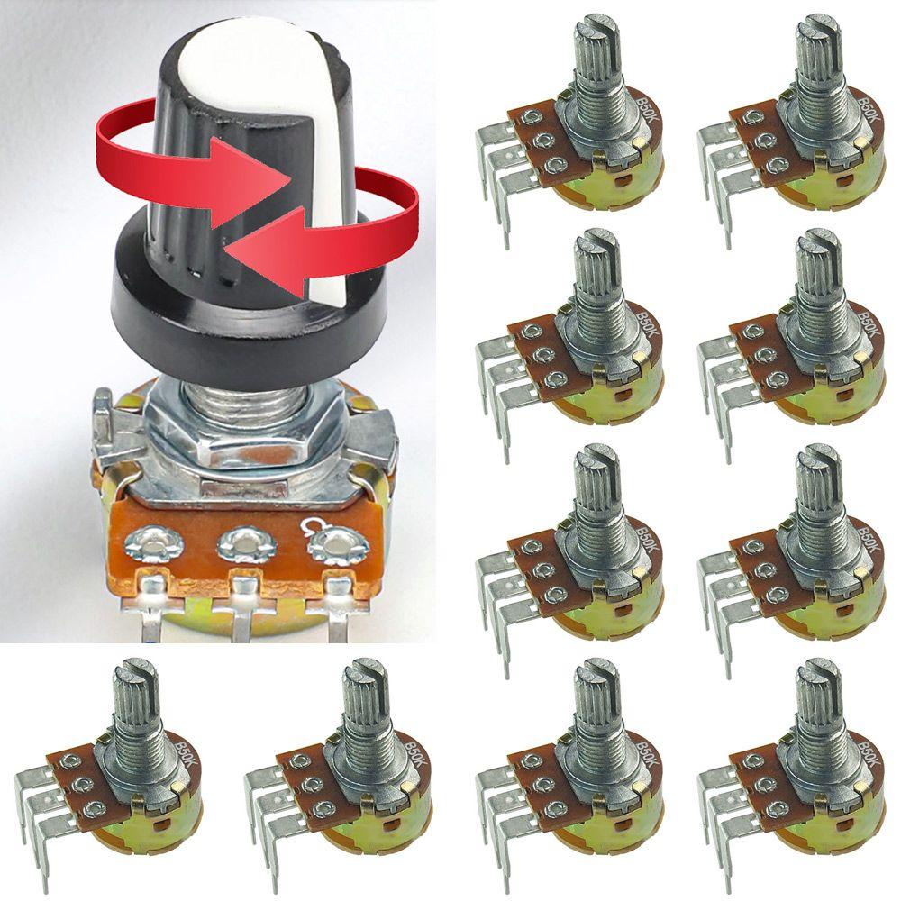 Pineapple 10PCS WH148 Dengan Saklar Kaki Bengkok 3Pin Dimmer Switch
