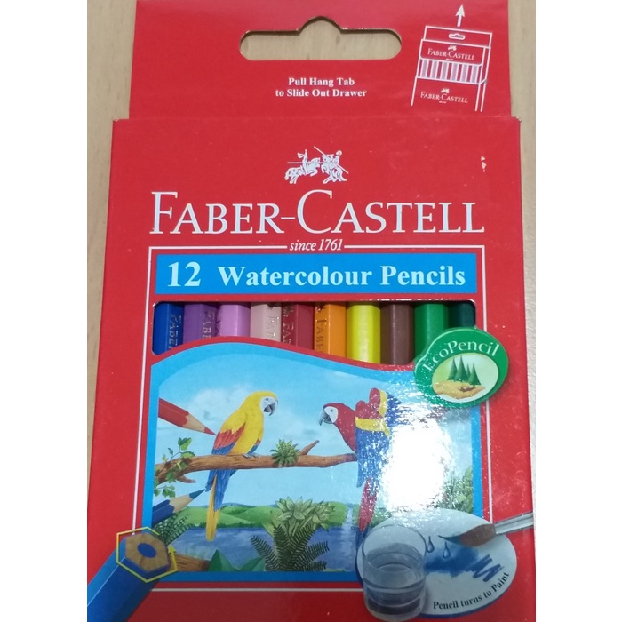 

Nikmati Faber Castell 12 Watercolour Pencils Mini 114461 / Pensil Warna Promo