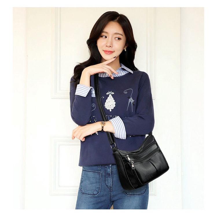 Satu7an T267 Tas Selempang Wanita Mini Fashion Kasual Korea Style Tas Import Slmpang Cewek Sling Bag Women Kulit PU