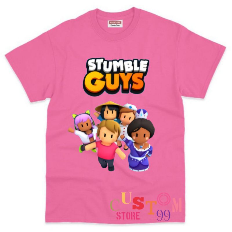 BAJU ANAK KAOS ANAK GAME STUMBLE GUYS ANAK TERBARU BAHAN PREMIUM