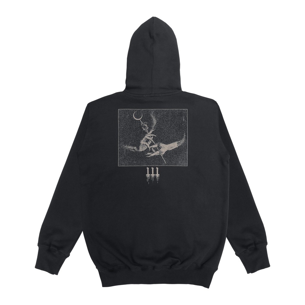 Heretic - Zip-up Zipper Hoodie - Wand