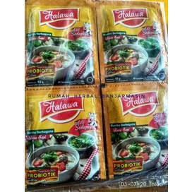 BUMBU MASAK INSTAN HALAWA DAN MERICA BUBUK PLUS PREBIOTIK RASA JAMUR, SAPI DAN AYAM ISI 24 PCS