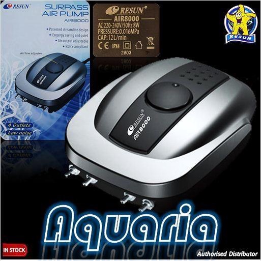 Aerator | Resun Air-8000 Pompa Udara Aquarium Air Pump Aerator