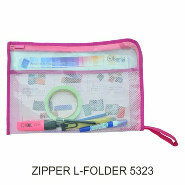 

Map L Zipper Folio fluorosence