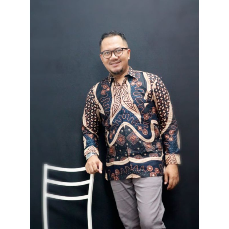 Kemeja Batik Katun Pria