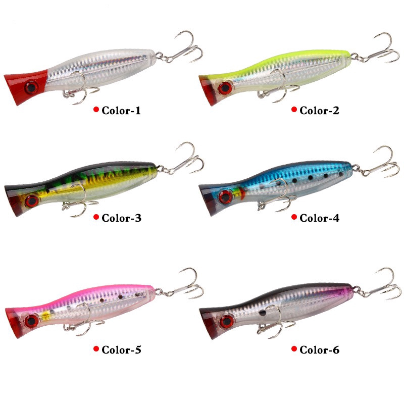 Umpan Pancing Umpan Pancing Buatan 1Pcs 12cm 40g Umpan Mancing Whopper Plopper Popper Umpan Ikan Alat Pancing Kail Pancing CrankBait relix nusantara Umpan Mancing CrankSet Alat Pancing Murah