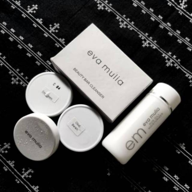 Eva Mulia Paket Pencerah Kulit kering glowing cepat