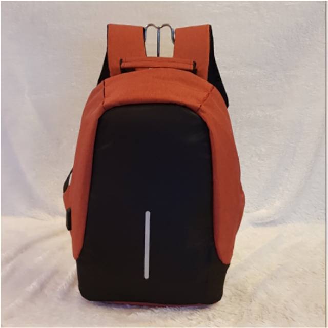 Tas anti maling/&quot;READY STOCK&quot; Diskon Tas Ransel Sekolah Bahan Anti Maling dengan Tempat Laptop