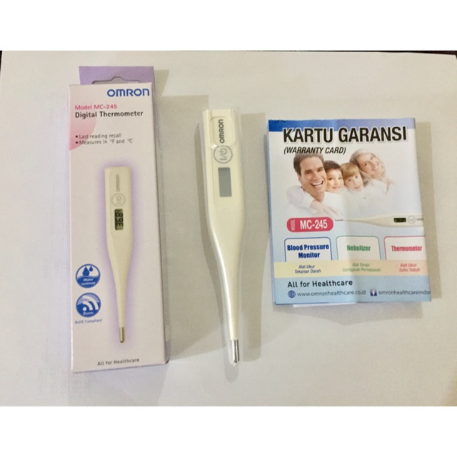 Thermometer Digital Omron MC -245 / Termometer Digital Omron / Alat Cek Suhu Badan Omron