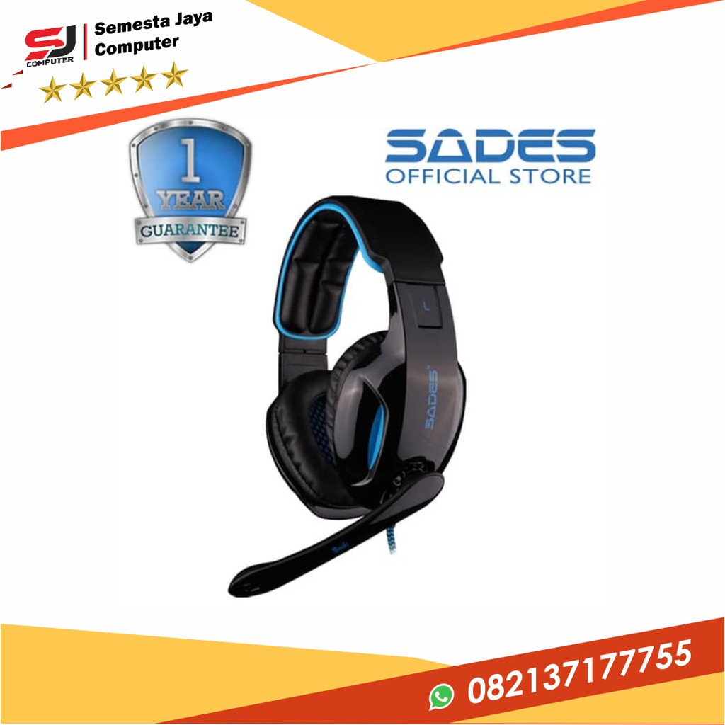 HEADSET GAMING SADES 902 SNUK