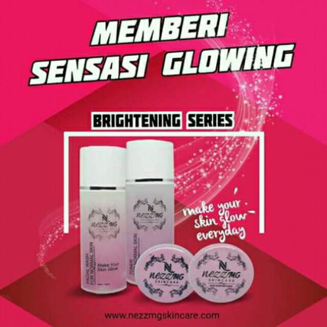 NEZZMG SKINCARE AMAN HALAL BPOM MENCERAHKAN WAJAH DAN FLEK SERTA KULIT KUSAM