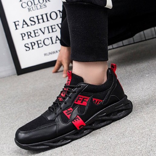 TBIG [COD] Sepatu Sneakers Pria OFFNEW OFF MEN Sepatu Import Murah Pria Sekolah Kuliah Kerja