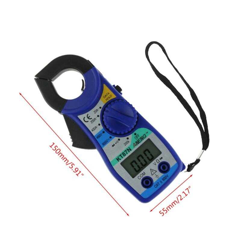 (BISA COD) RVOSTR ANENG Digital Multimeter Voltage Tester Clamp - KT87N