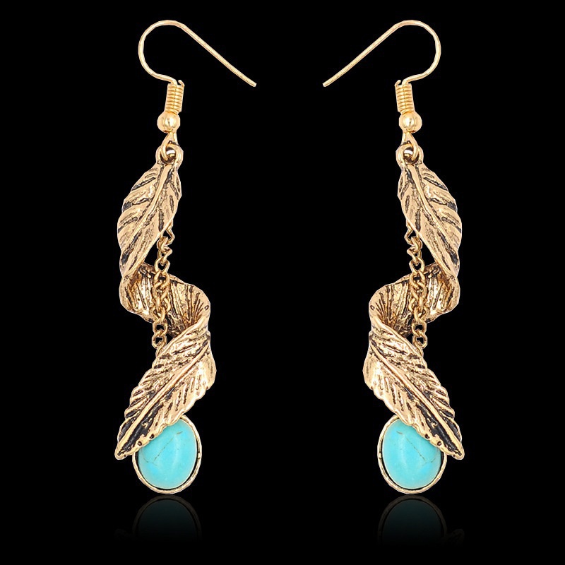 Anting Bahan Stainless Steel Gaya Bohemian Vintage Untuk Wanita