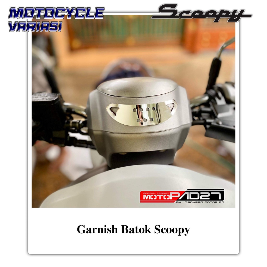 Garnish Batok Scoopy Garnis Scoopy 2022 Garnish Mahkota Scoopy